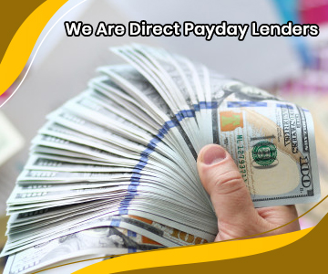 We Are Direct Payday Lenders