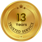 13 Years Trusted Service