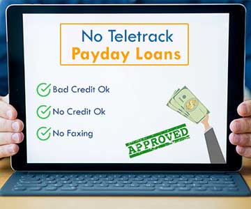 No Teletrack Payday Loan Direct Lender Guaranteed Approvals